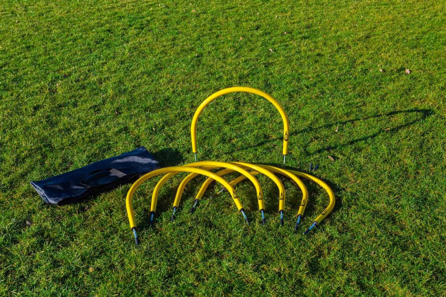 Set of 6 precision hoops at the best price | Lynxsport.eu